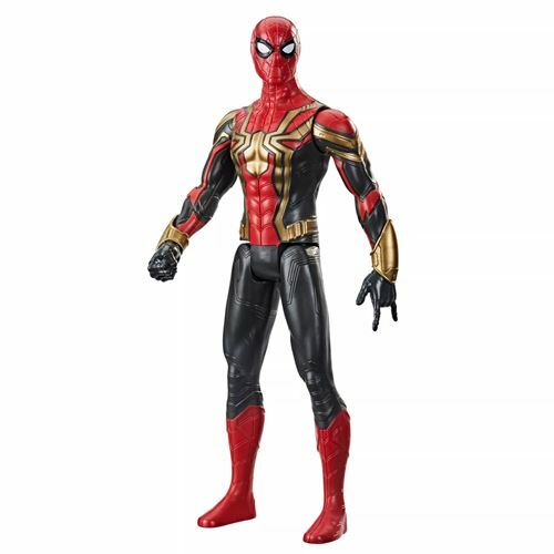 《 MARVEL 》漫威蜘蛛人3電影12吋泰坦英雄人物組 - Iron Spider Integration Suit Spider-Man