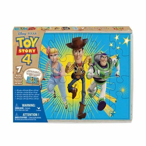 《 Spin Master 》玩具總動員4:木頭拼圖(7組)