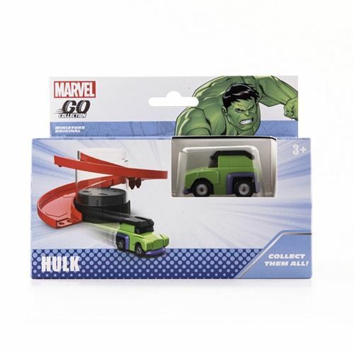 《 GO COLLECTION 》  漫威迷你合金車-浩克軌道組