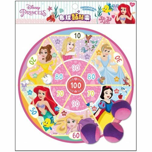 《 Disney 迪士尼 》布球黏黏樂 迪士尼公主