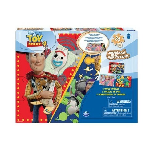 《 Disney 迪士尼 》玩具總動員4-木頭拼圖組合