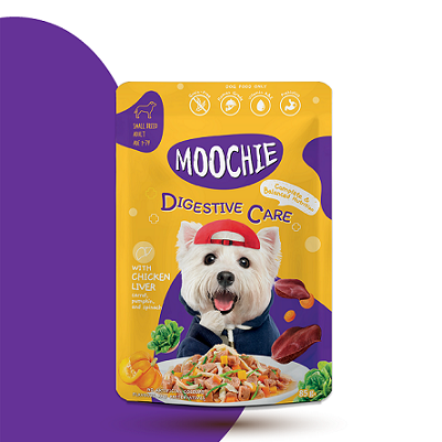 泰國Moochie 犬 Superfood系列 雞肝濕糧(腸道健康) 85g【原盒12包】