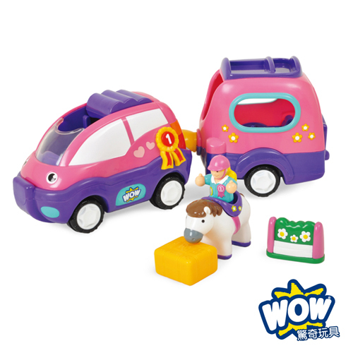 《 英國 WOW toys 》馬廄休旅車 波比