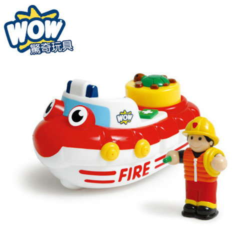 《 英國 WOW toys 》滅火快艇 費里克斯