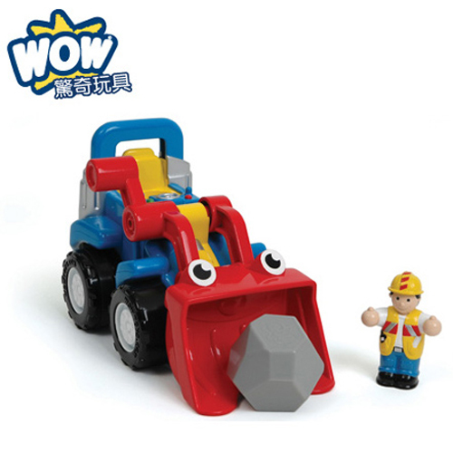 《 英國 WOW toys 》小山貓推土機 盧可