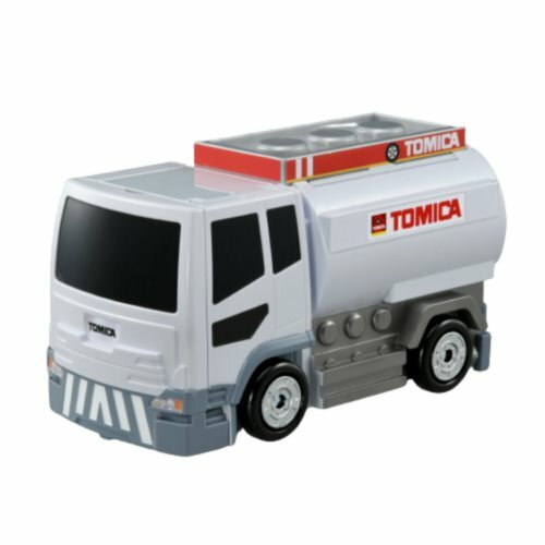 《 TOMICA 火柴盒小汽車 》 變形加油站