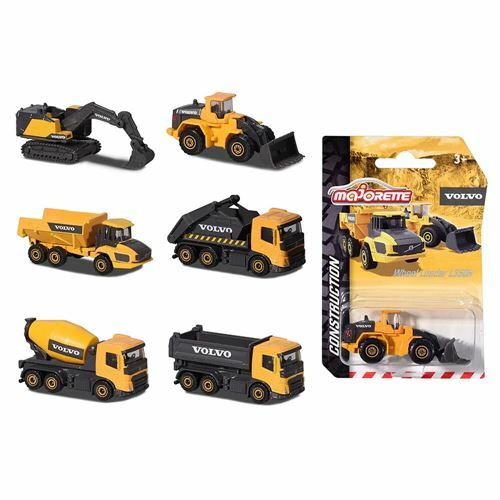 《 美捷輪 Majorette 》美捷輪小汽車-Volvo工程車系列