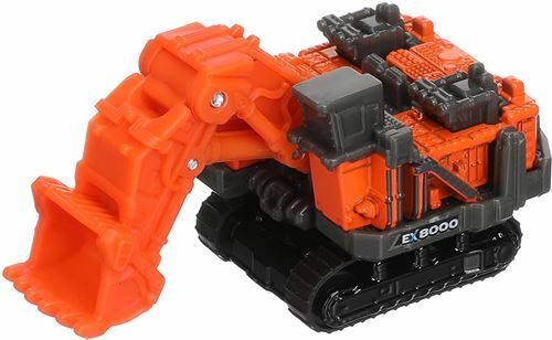 《 TOMICA 火柴盒小汽車 》NO.025  日立挖土機EX8000-6