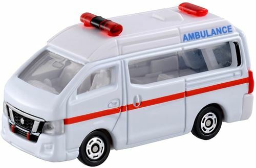 《 TOMICA 火柴盒小汽車 》NO.018 日產NV350救護車