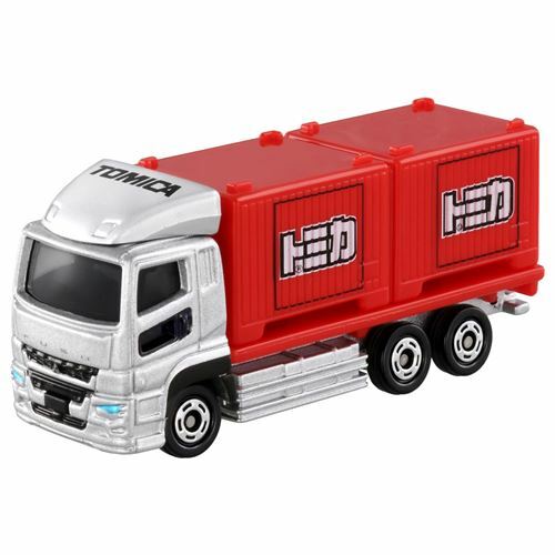 《 TOMICA 火柴盒小汽車 》NO.085 三菱Fuso貨櫃車