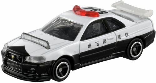《 TOMICA 火柴盒小汽車 》NO.001 日產SKYLINE GTR警車