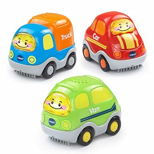 《 英國 Vtech 》嘟嘟車系列-城市小車3入組