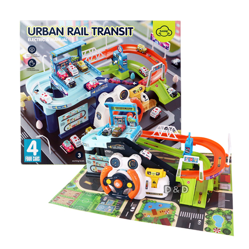 《 KIDMATE 》城市交通方向盤軌道組