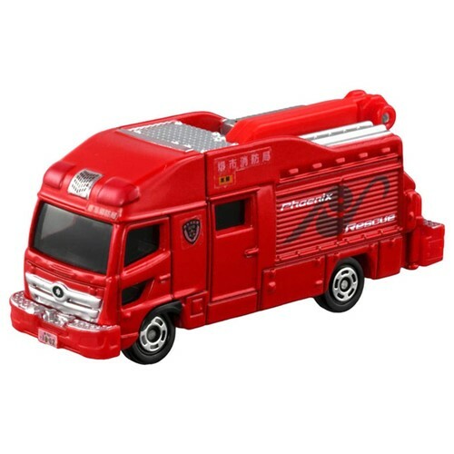《TAKARA TOMY》TOMICA 多美小汽車NO.032 ?市消防局特別高度救助工作車