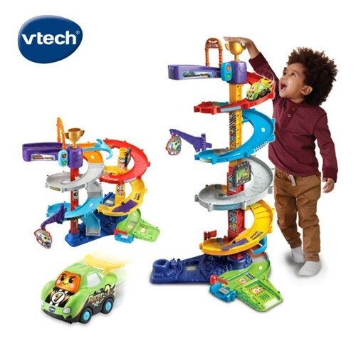 《 英國 Vtech 》嘟嘟車系列-飆速賽車軌道組