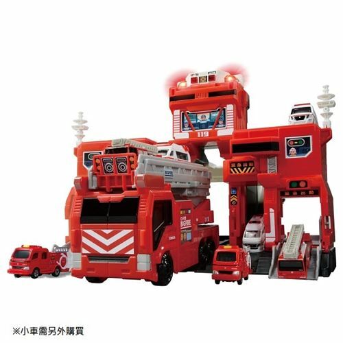 《TAKARA TOMY》緊急出動! 巨無霸消防基地