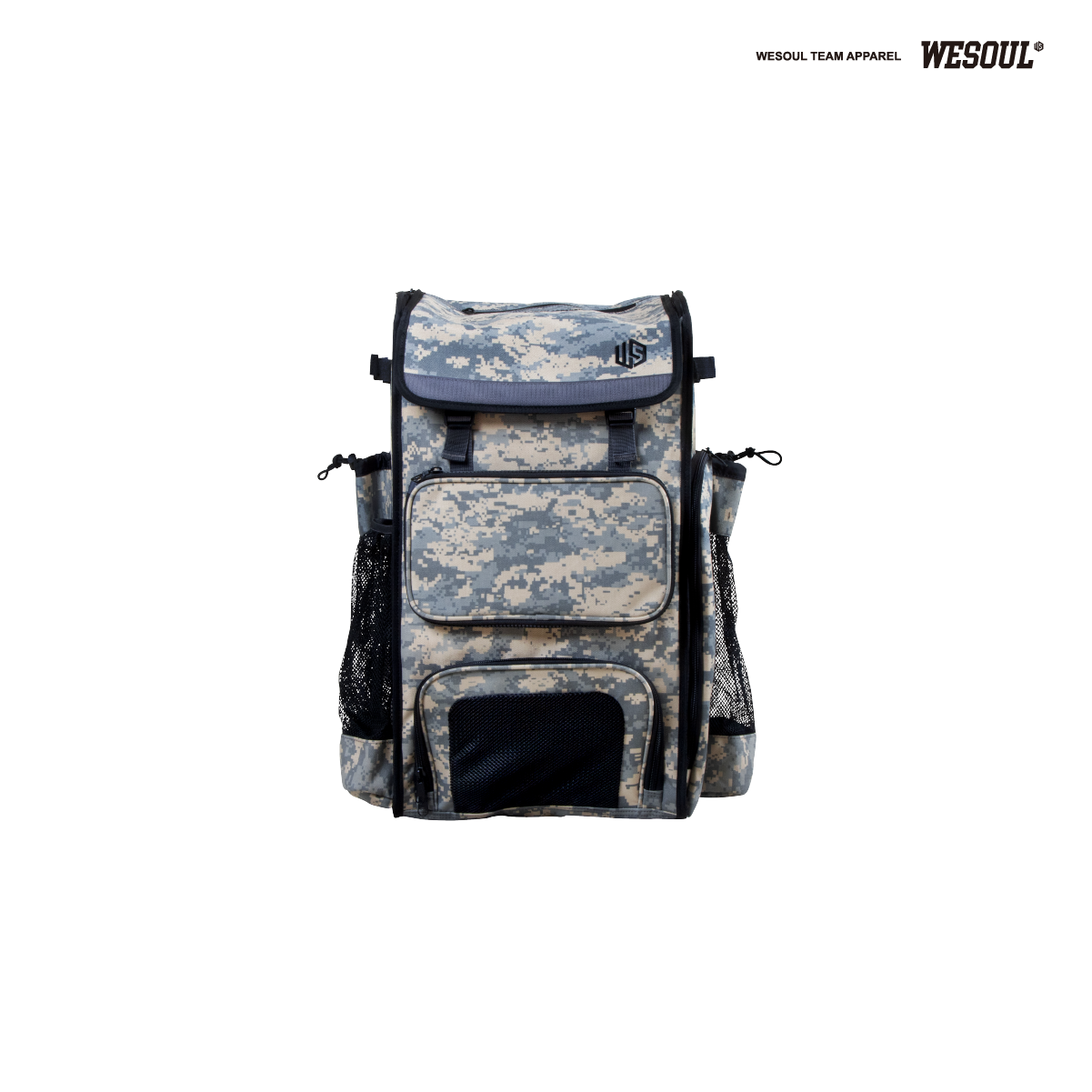 【WESOUL】遠征包 DL-1004(7)｜灰數位迷彩