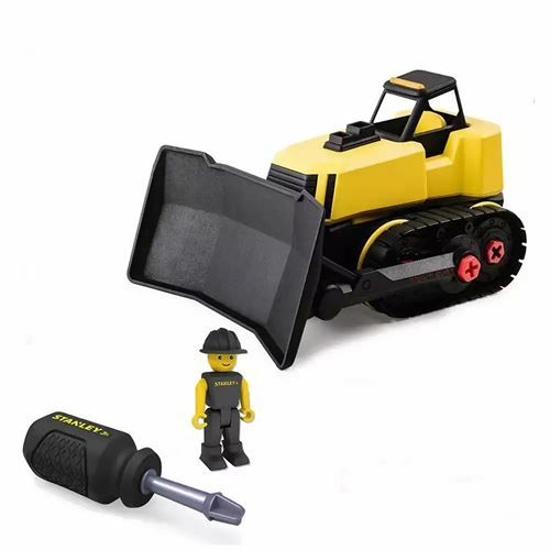 《美國STANLEY Jr.》組裝工程車-推土機