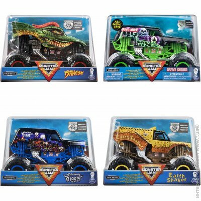 《 MONSTER JAM 怪獸卡車 》1:24收藏合金車輛