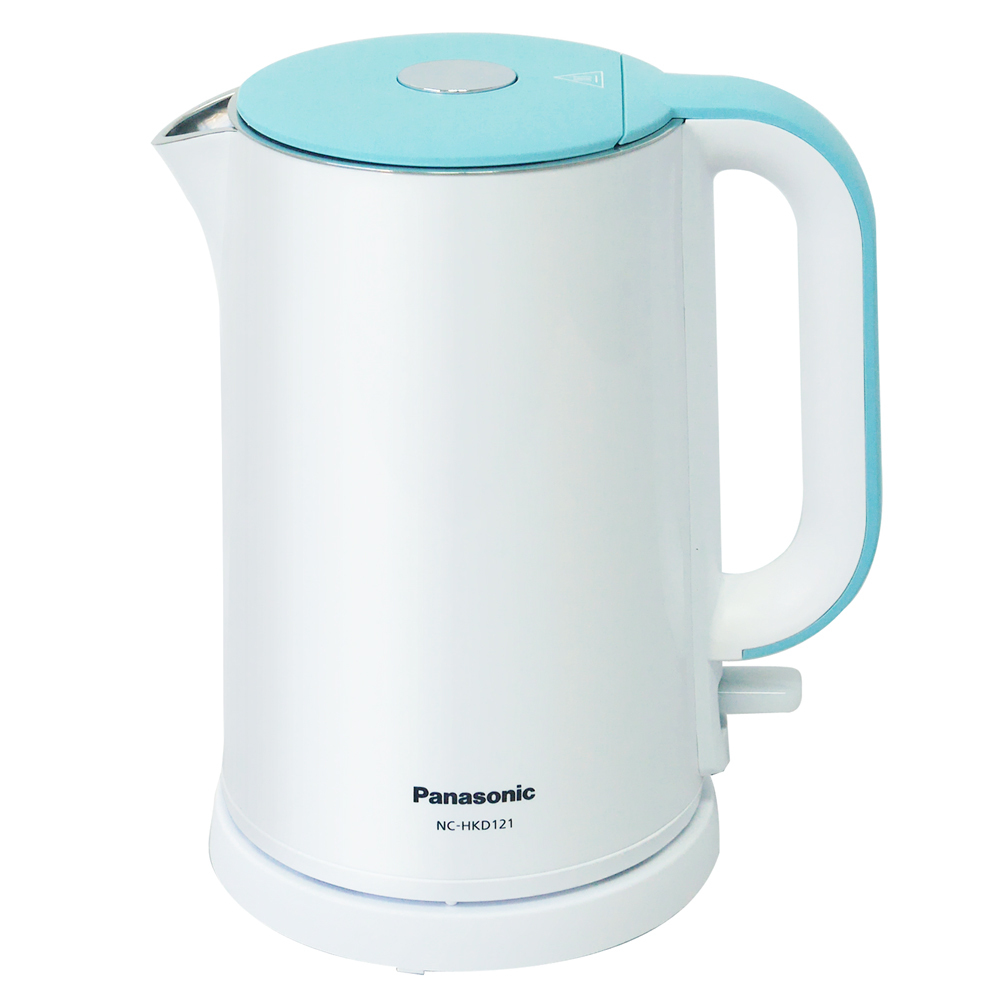 樂聲 Panasonic   NC-HKD121‧雙層防燙不銹鋼內膽‧無線電熱水壺‧1.2公升‧香港行貨,原廠1年保養‧