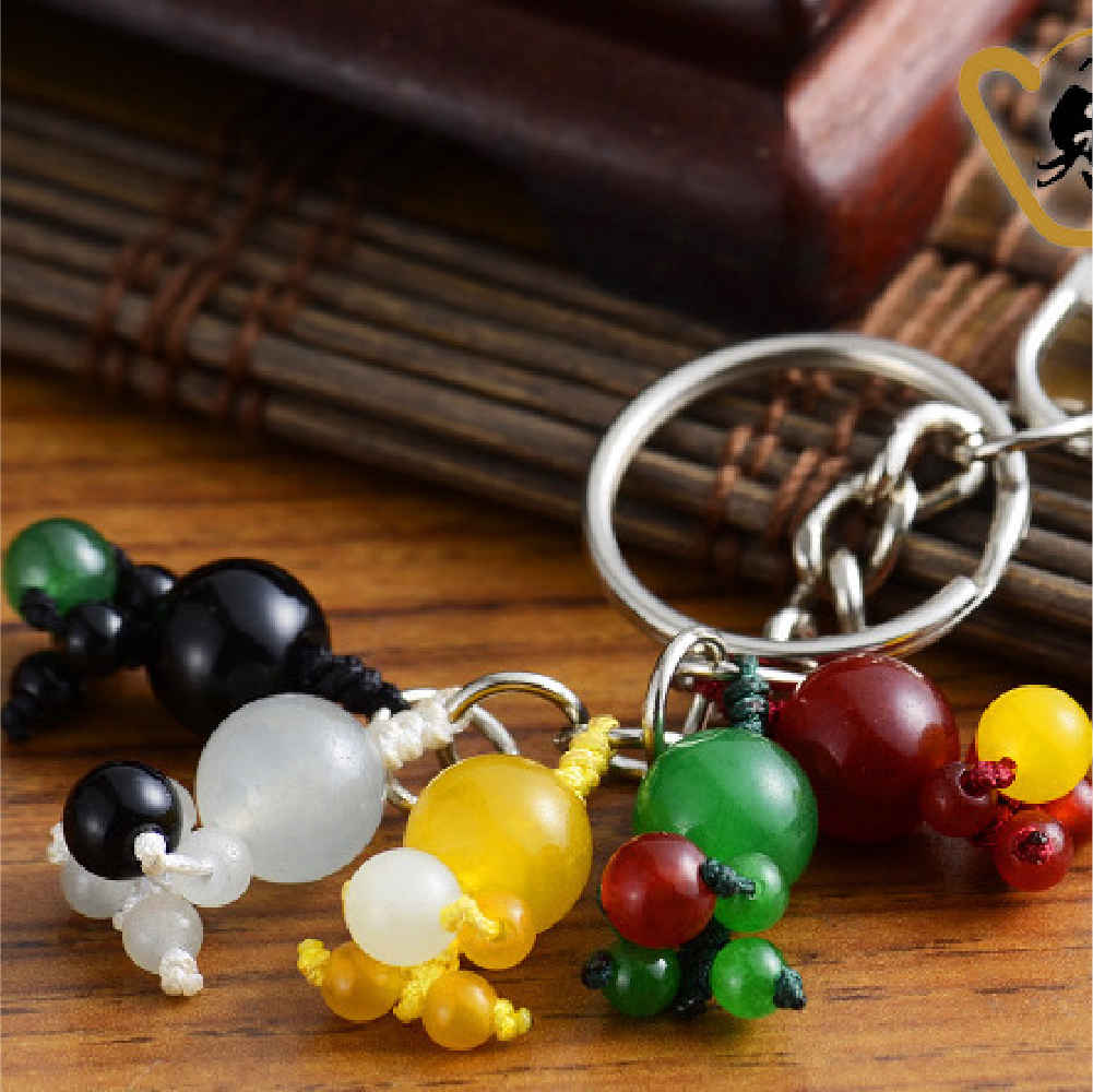 【財神小舖】五行相生小貴人鑰匙圈(含開光)