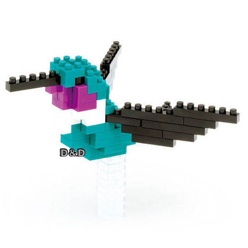 《 Nano Block 迷你積木 》【 可愛動物系列 】NBC - 078 蜂鳥