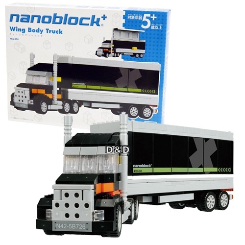 《 Nano Block迷你積木 》PBS - 008 Wing Body 貨櫃車