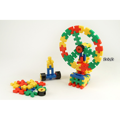 《 少年台製積木 》小摩天輪組 ( 60 PCS )