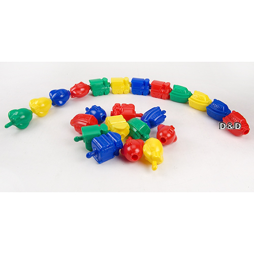 《 少年台製積木 》交通工具串接組 ( 36 PCS )