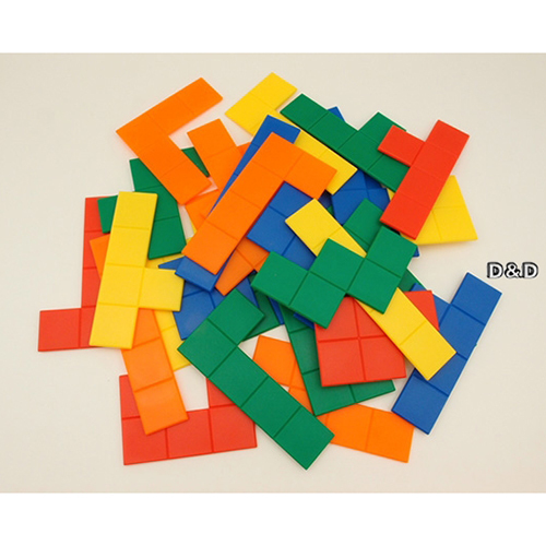 《 少年台製積木 》等積異形板 ( 60 PCS )