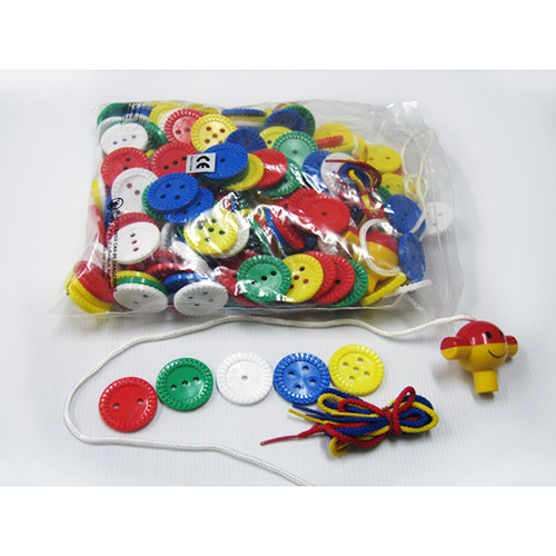 《 少年台製積木 》堆高小鈕扣 ( 220 PCS )