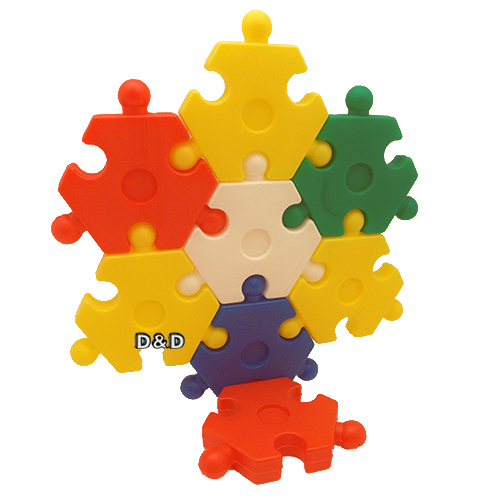 《 少年台製積木 》三角葡萄積木 ( 35 pcs )