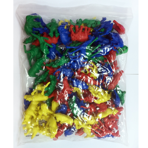 《 少年台製積木 》動物模型軟質 ( 120 pcs )