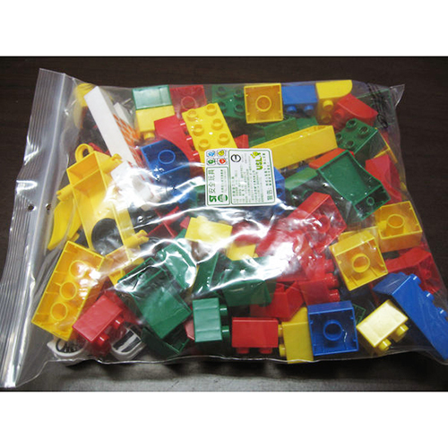 《 少年台製積木 》動物大顆粒積木 ( 110 pcs )