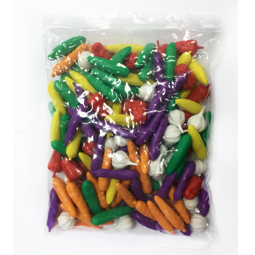 《 少年台製積木 》蔬菜組 ( 6 形 6 色 144 PCS )