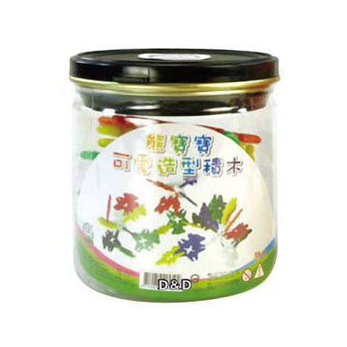 《 World - Zebra 》 小熊積木罐