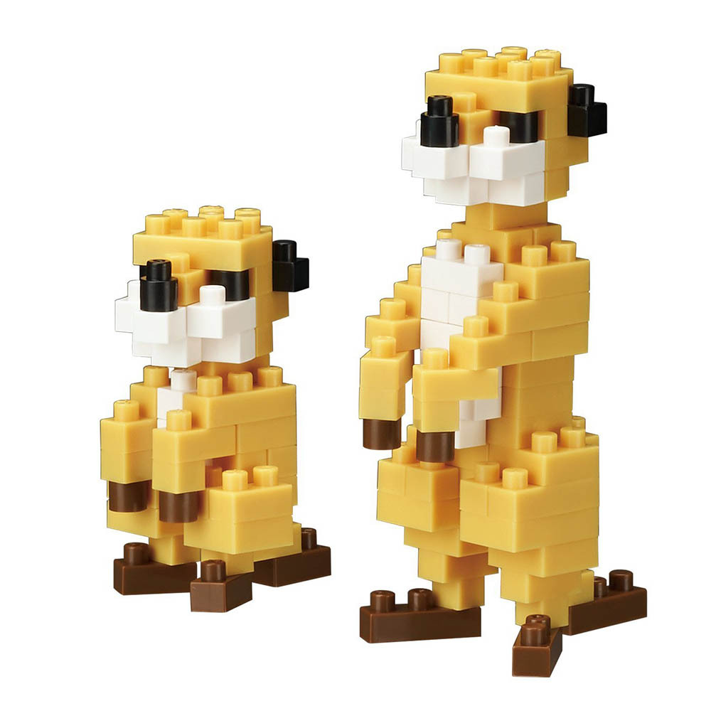 《 Nano Block 迷你積木 》【 可愛動物系列 】NBC-203 狐?