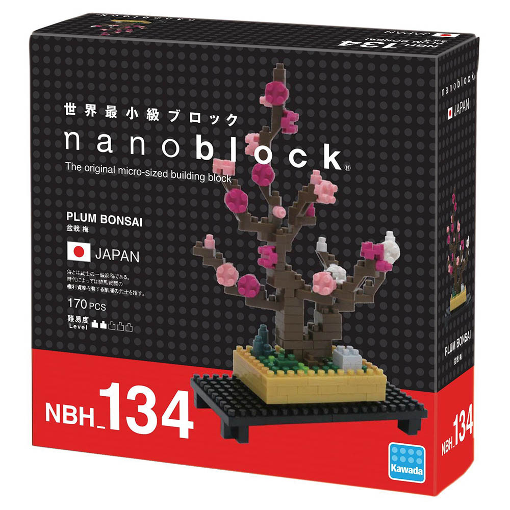 《 Nano Block 迷你積木》NBH-134 盆栽 梅