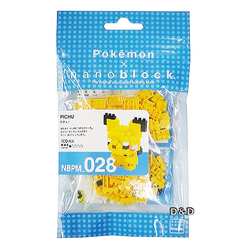 《 Nano Block 迷你積木 》【 寶可夢系列 】NBPM-028 皮丘