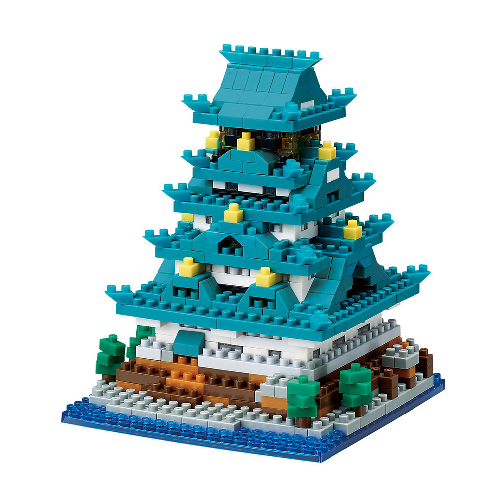 《 Nano Block 迷你積木 》H-173大阪城