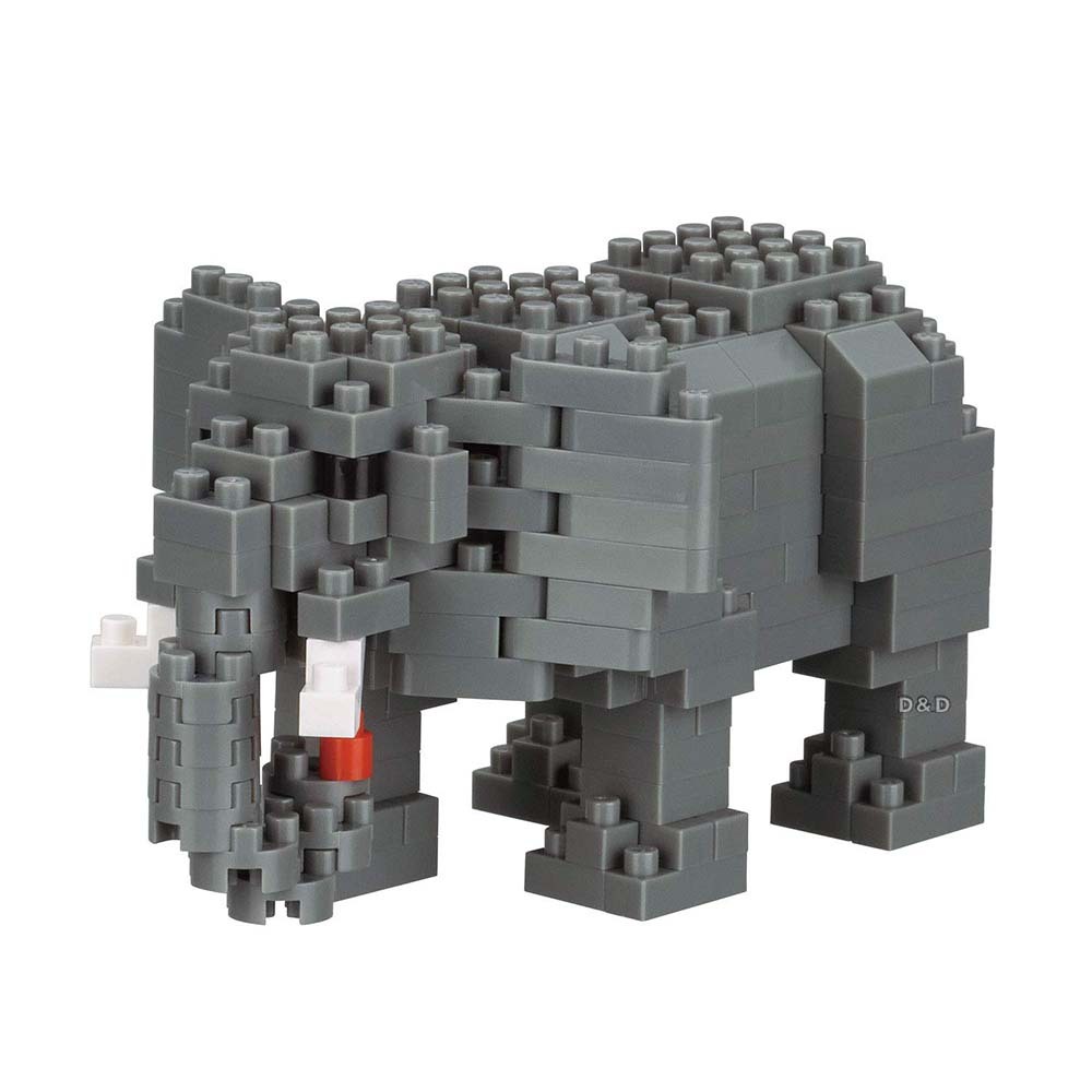 《Nano Block 迷你積木》 NBC_295非洲草原象