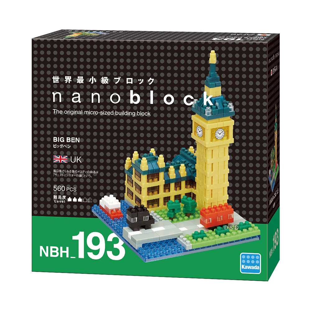 《Nanoblock 迷你積木》NBH_193大笨鐘