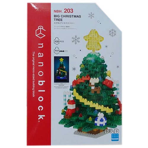 《Nanoblock 迷你積木》NBH_203 BIG版聖誕樹