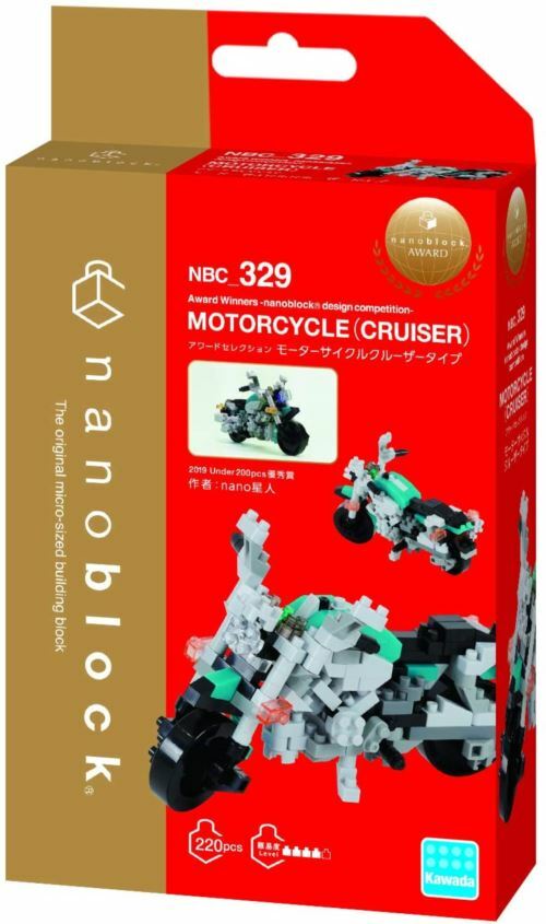 《Nanoblock 迷你積木》NBC-329 摩托車