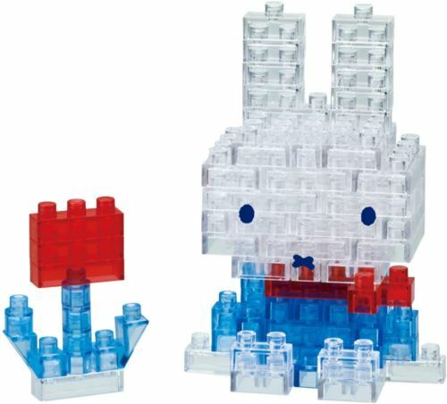 《Nanoblock 迷你積木》NBCC_087 米菲兔 65周年(荷蘭花紋)