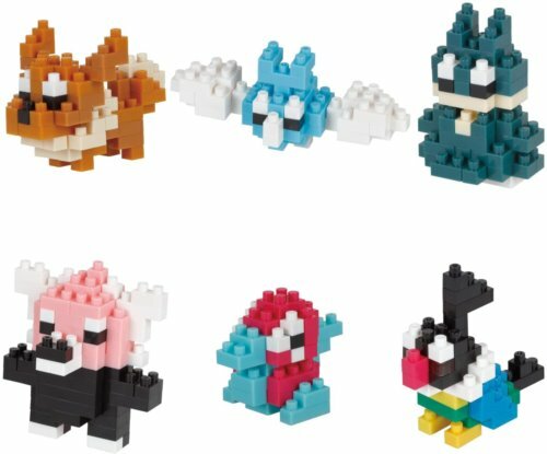 《Nano Block迷你積木》NBMC_14SMINI系列 精靈寶可夢(一盒6入)