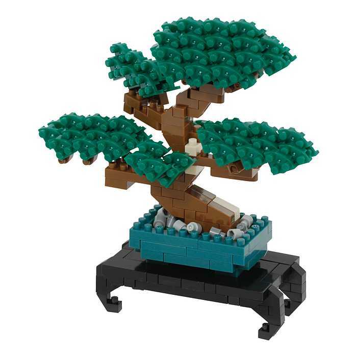 《Nanoblock 迷你積木》NBH_224盆栽 松