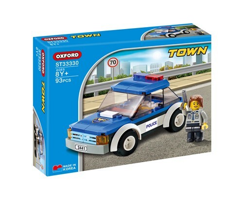《 OXFORD 》積木 城市系列-警察車