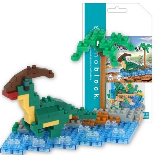 《Nanoblock 迷你積木》NBC_367水邊的副櫛龍