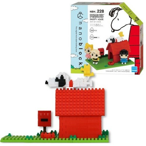 《Nanoblock 迷你積木》NBH_228史奴比小屋